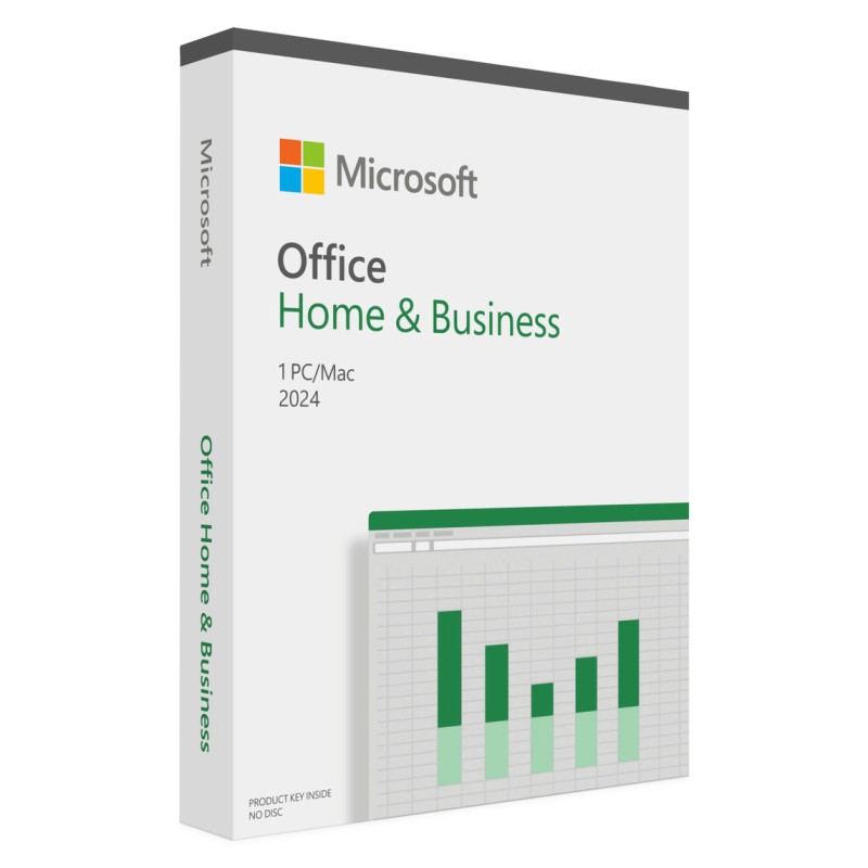 Microsoft Office Home and Business 2024 English EuroZone 1 License Medialess