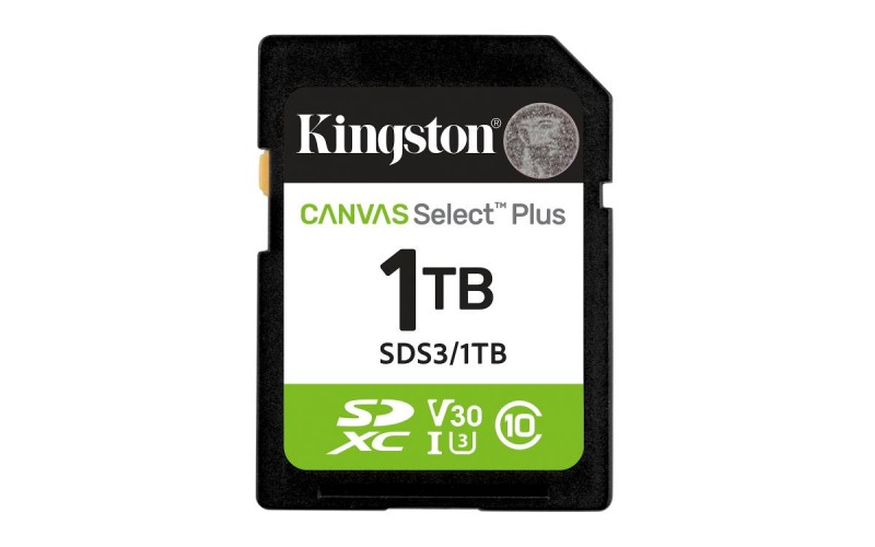 Kingston Canvas Select Plus Gen3 1TB SDXC