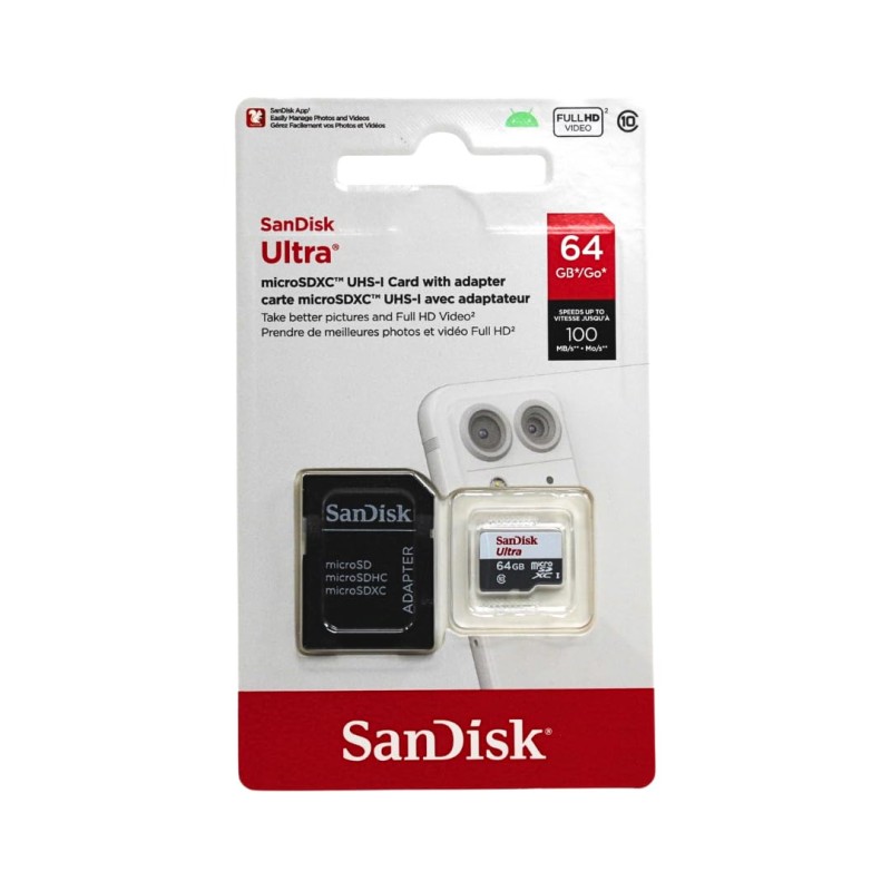 Kingston Canvas Select Plus Gen3  64GB Micro-SDHC+