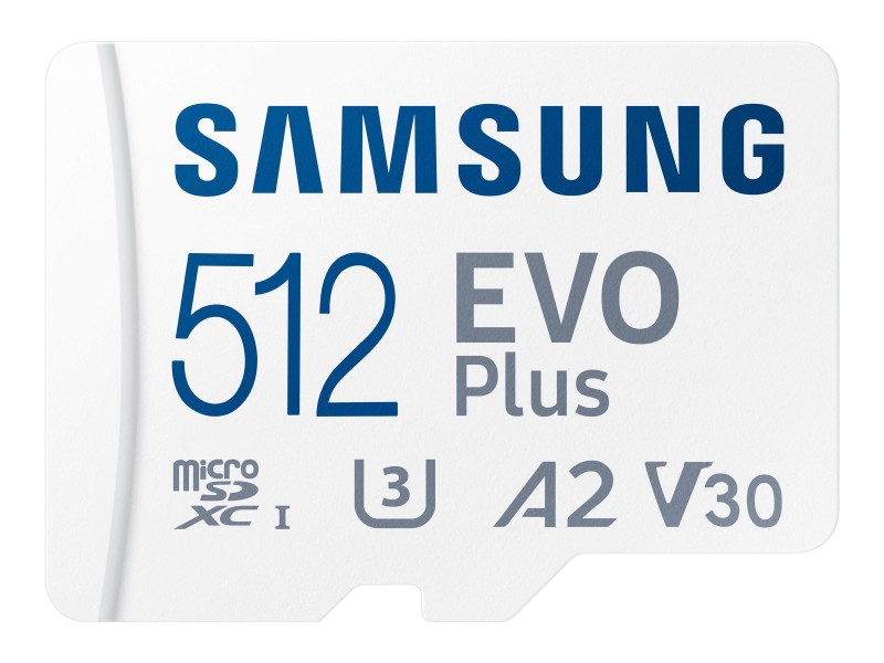 Samsung EVO Plus 512 GB MicroSDXC UHS-I Class 10