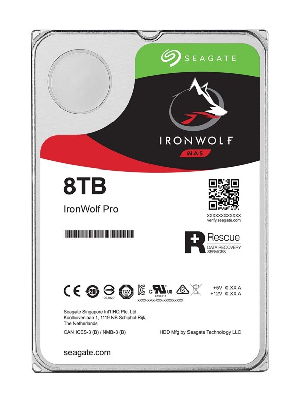 Seagate IronWolf  8TB NAS SATA-3 (N)