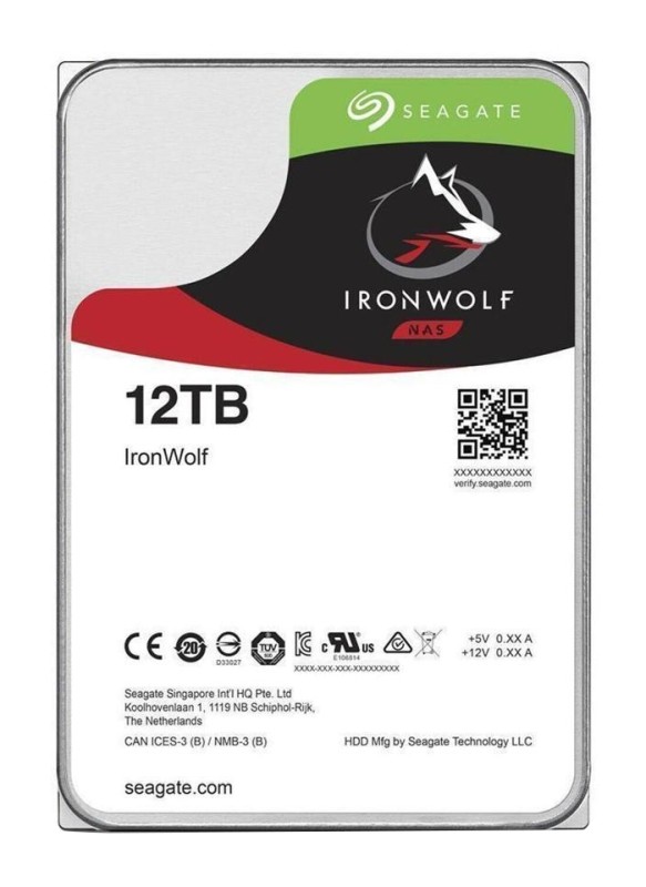 Seagate IronWolf 12TB NAS SATA-3 (N)