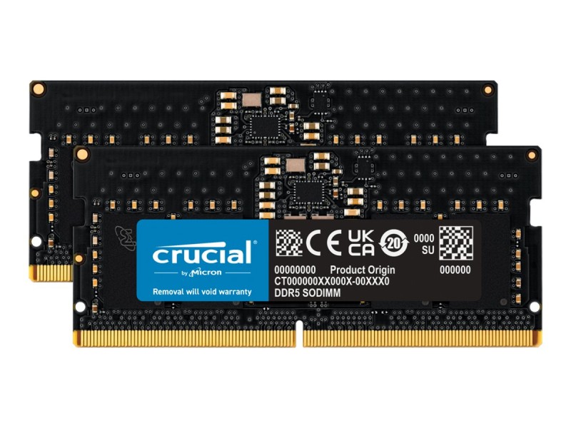 Crucial SO-DIMM DDR5-4800 16GB Kit (2x 8GB)