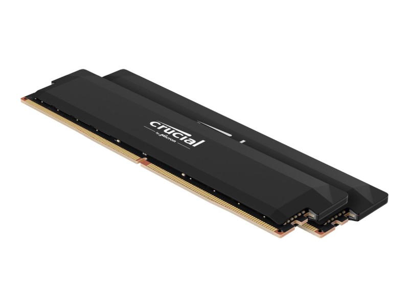 Crucial Pro DDR5-6000 64GB Kit (2x 32GB) OC Gaming Black