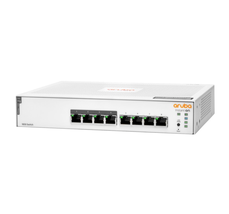 HPE Networking Instant On 1830 8G 4p Class4 PoE 65W Switch