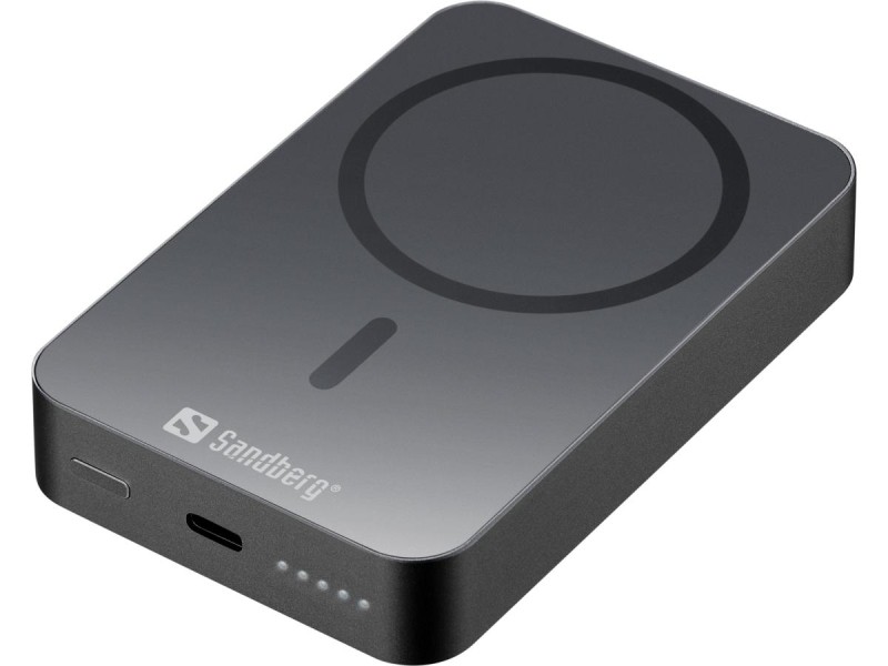 Sandberg Magnet Wireless Powerbank 10000 ALU