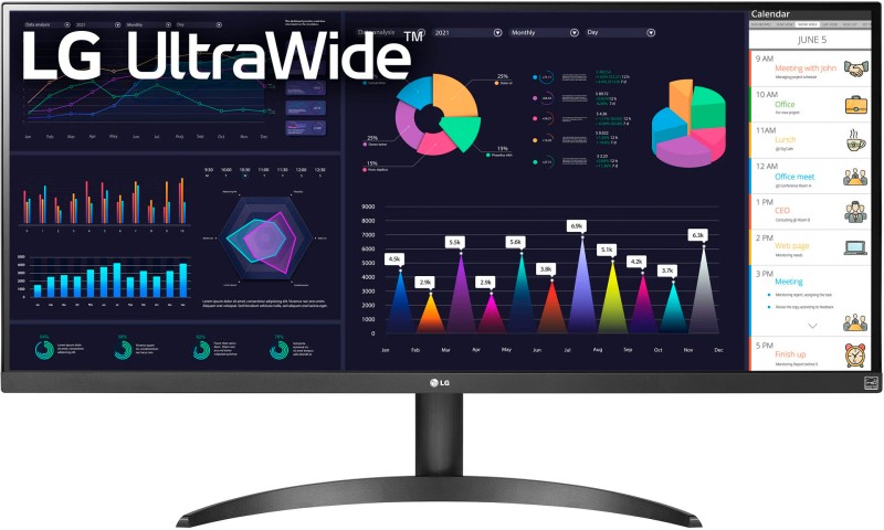 LG 34WQ500-B UltraWide Monitor