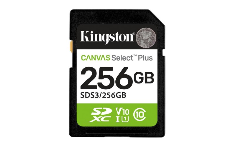 Kingston Canvas Select Plus Gen3 256GB SDXC