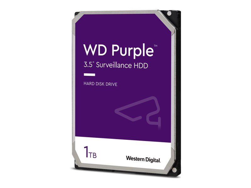 WD Purple  1TB 5400RPM SATA-3 64MB Surveillance
