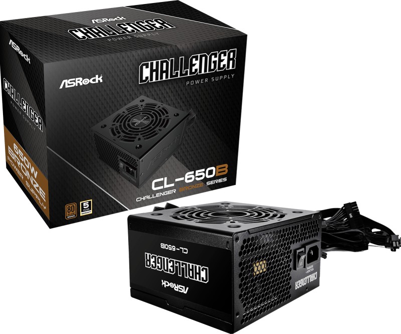 ASRock power supply Challenger 650W Bronze