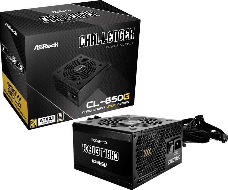ASRock power supply Challenger 650W Gold