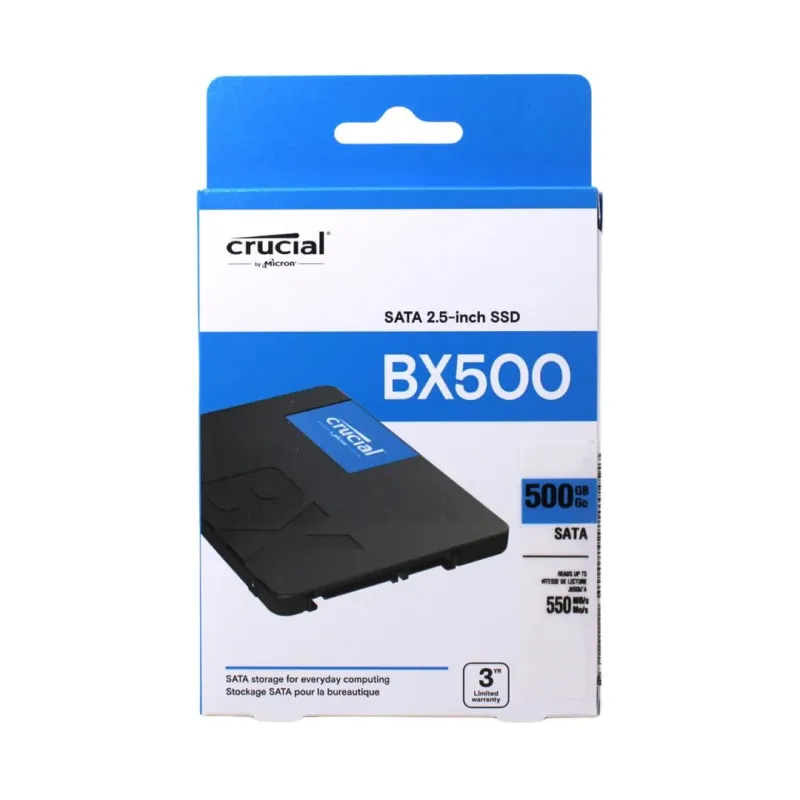 Crucial SSD BX500 500GB Sata-3