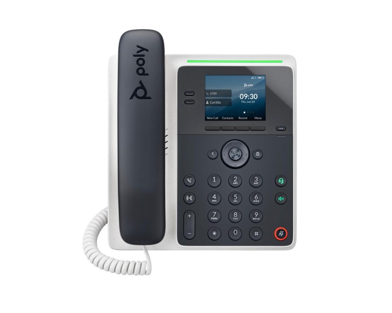 HP Poly Edge E100 IP Phone and PoE-enabled