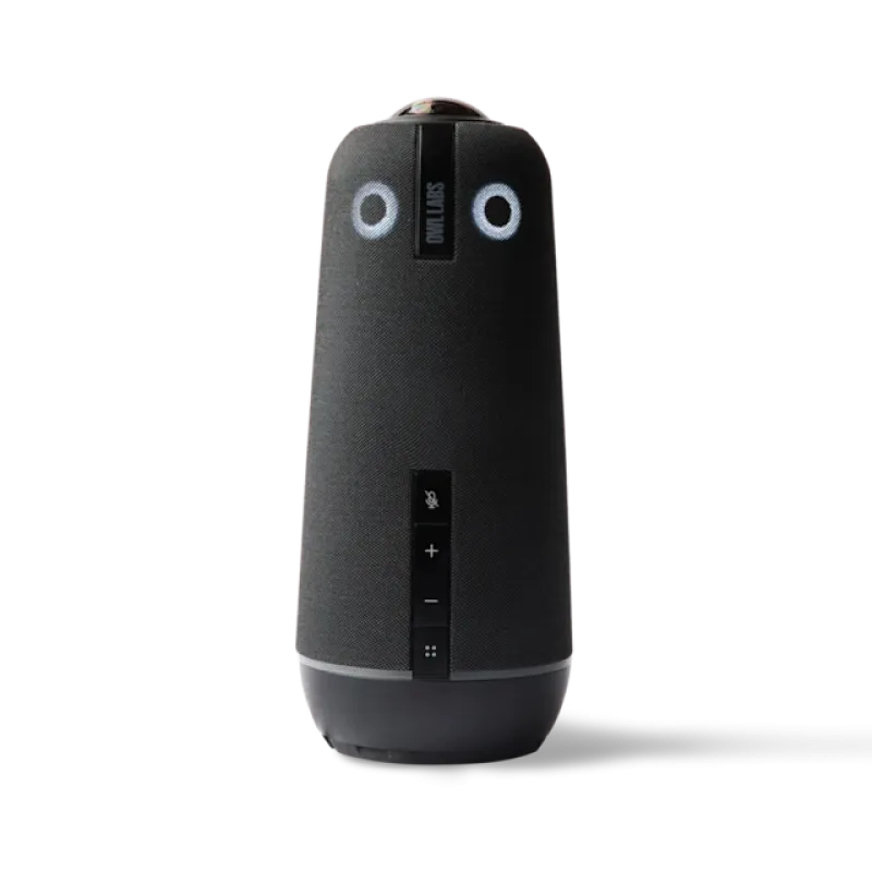 Owl Labs Meeting Owl 4+ 360-Degree, 4K Smart Video Conference Camera, Microphone and Speaker (Automatic Speaker Focus, Smart Zooming and Noise Equalising)