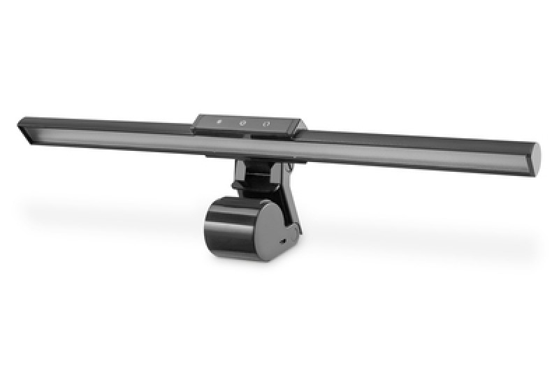 LED Monitor-Leuchte mit Klemmbefestigung DIGITUS 5W 250lm Klemme Schwarz
