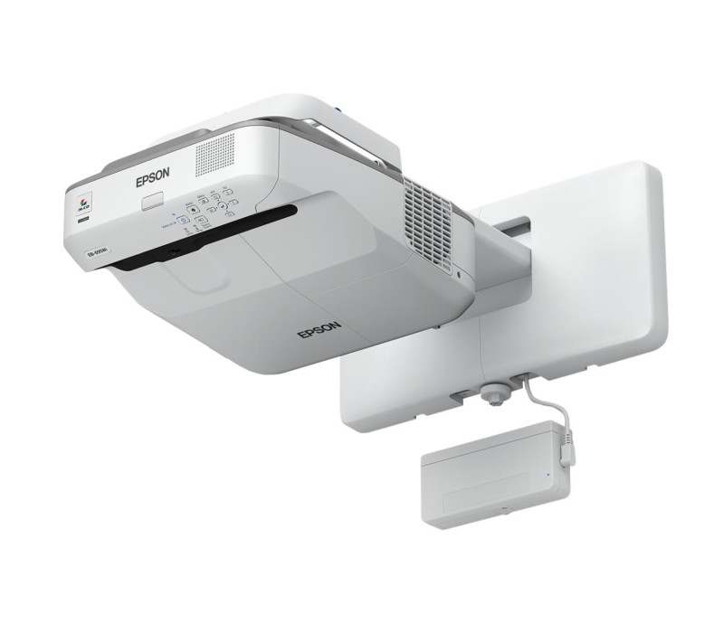 Epson EB-695Wi Ultra short throw projector 3500 ANSI lumens 3LCD WXGA (1280x800) White, Grey