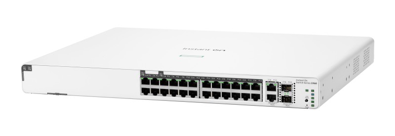 HPE Networking Instant On 1960 24G 20p Class4 4p Class6 PoE 2XGT 2SFP+ 370W Switch