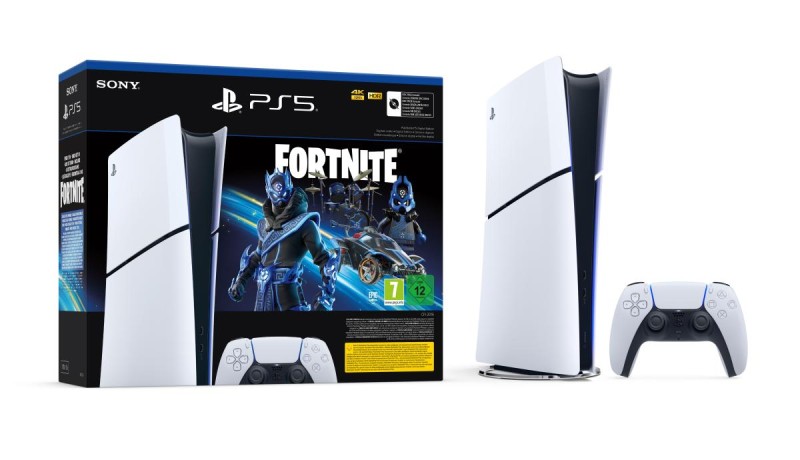 Sony Playstation 5 Digital Edition Fortnite 1 TB Wi-Fi Black, White